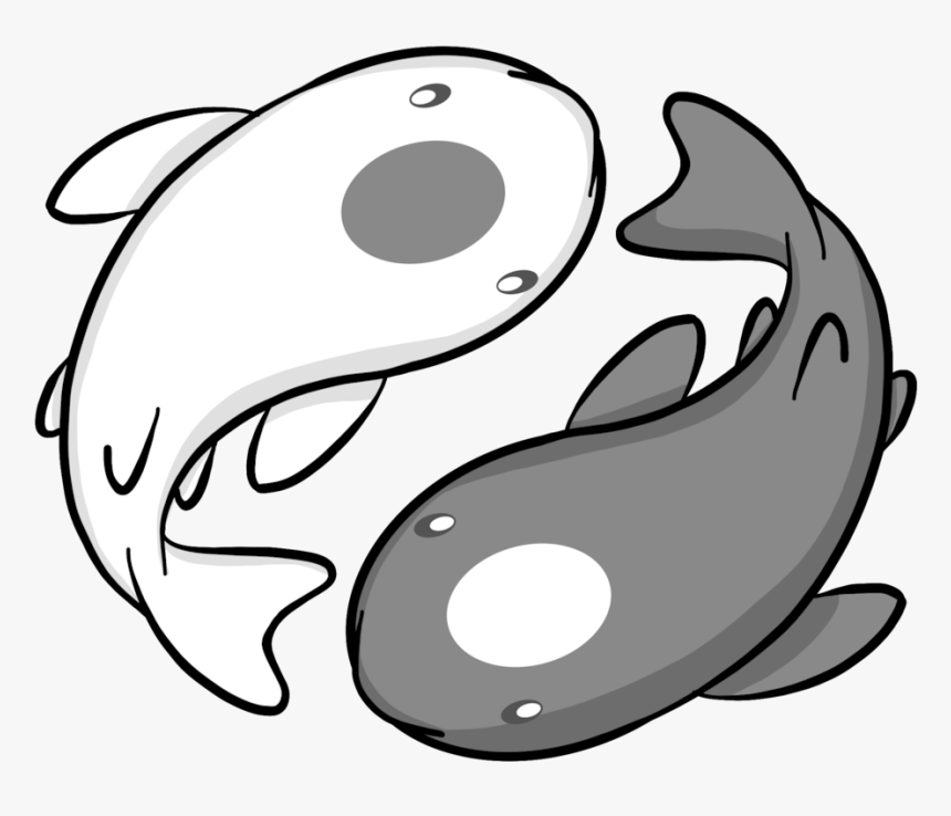 Chibi Yin And Yang Koi By Neko San Art - Koi Fish Art Chibi, HD Png Download, Free Download