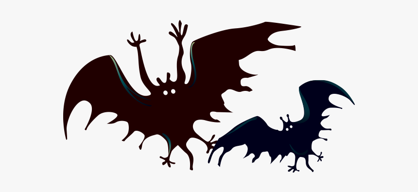 Vector Big Black Paw Bat Png Download - Halloween Party Transparent Png, Png Download, Free Download