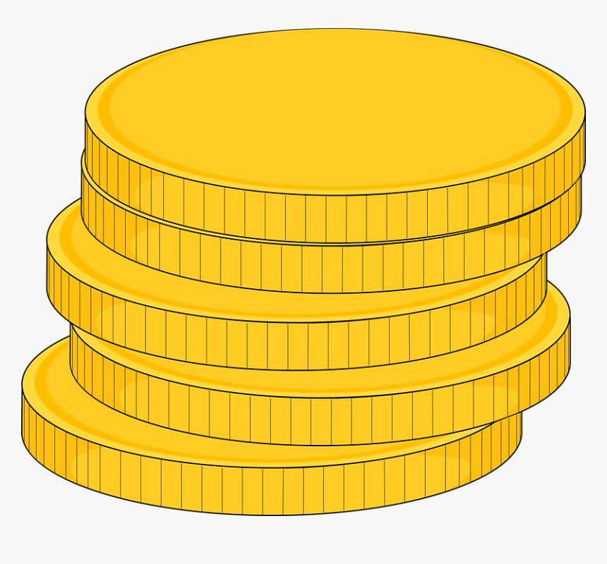 Money Change Vector Transparent Clipart Free Ya Png - Cartoon Coins Png, Png Download, Free Download