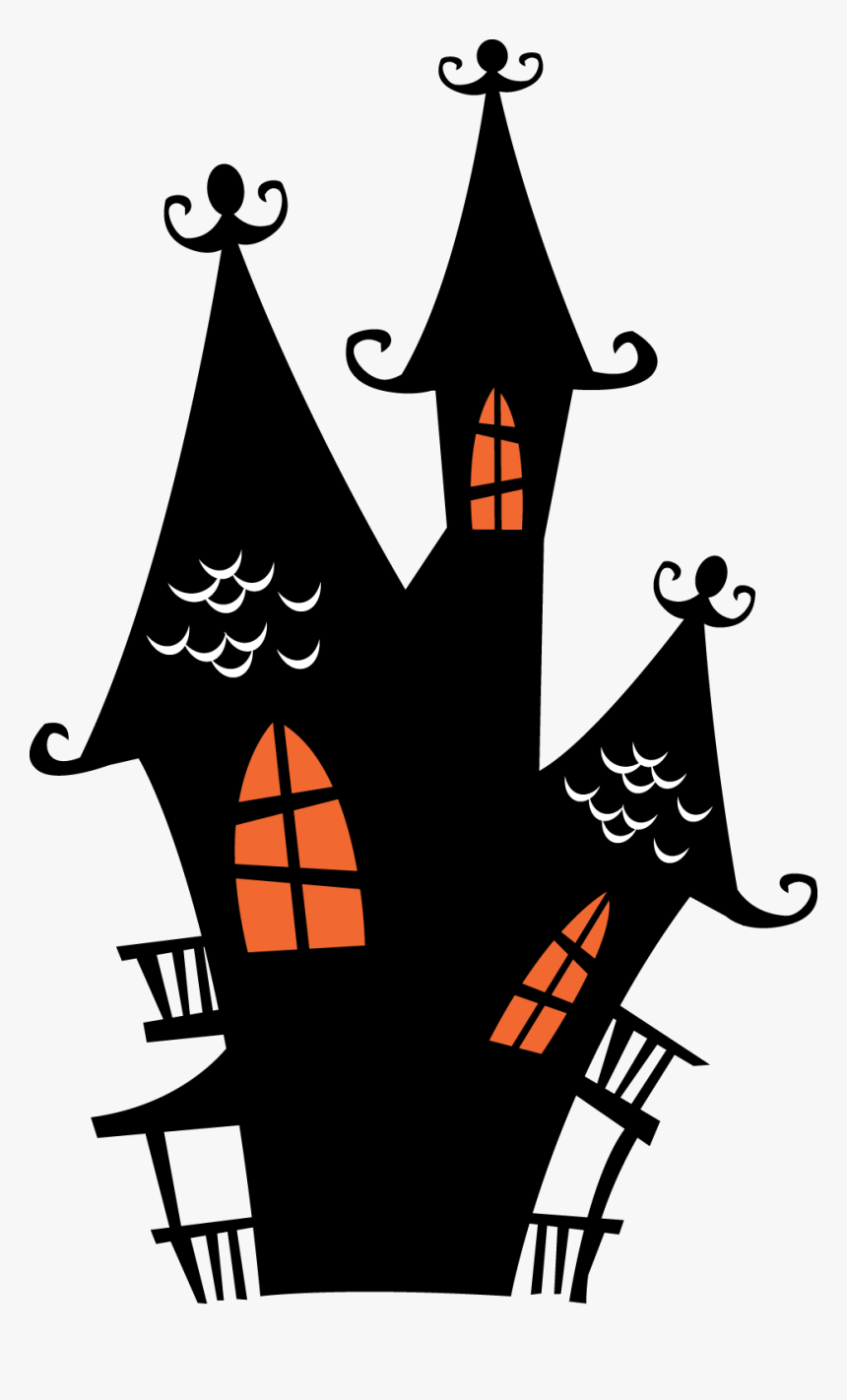 Halloween Film Series Haunted House Party Clip Art - Transparent Background Halloween Clip Art, HD Png Download, Free Download