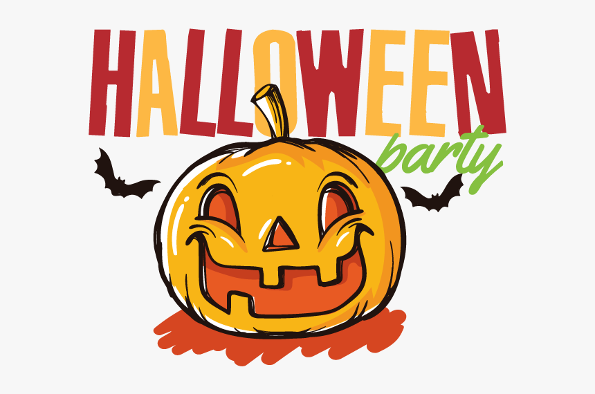 Halloween-party - Jack-o'-lantern, HD Png Download, Free Download