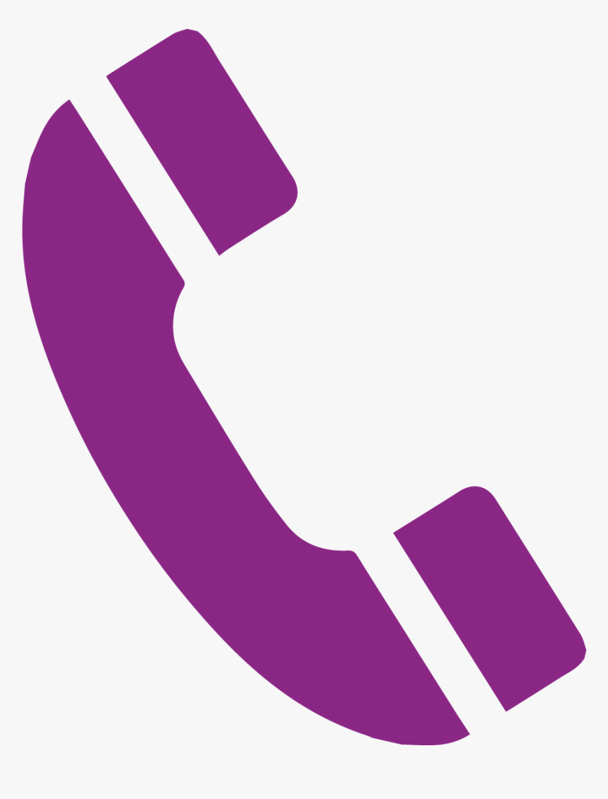 Icono De Tel Fono Png Con Form Contacto Principal E - Logo Telefono Morado Png, Transparent Png, Free Download