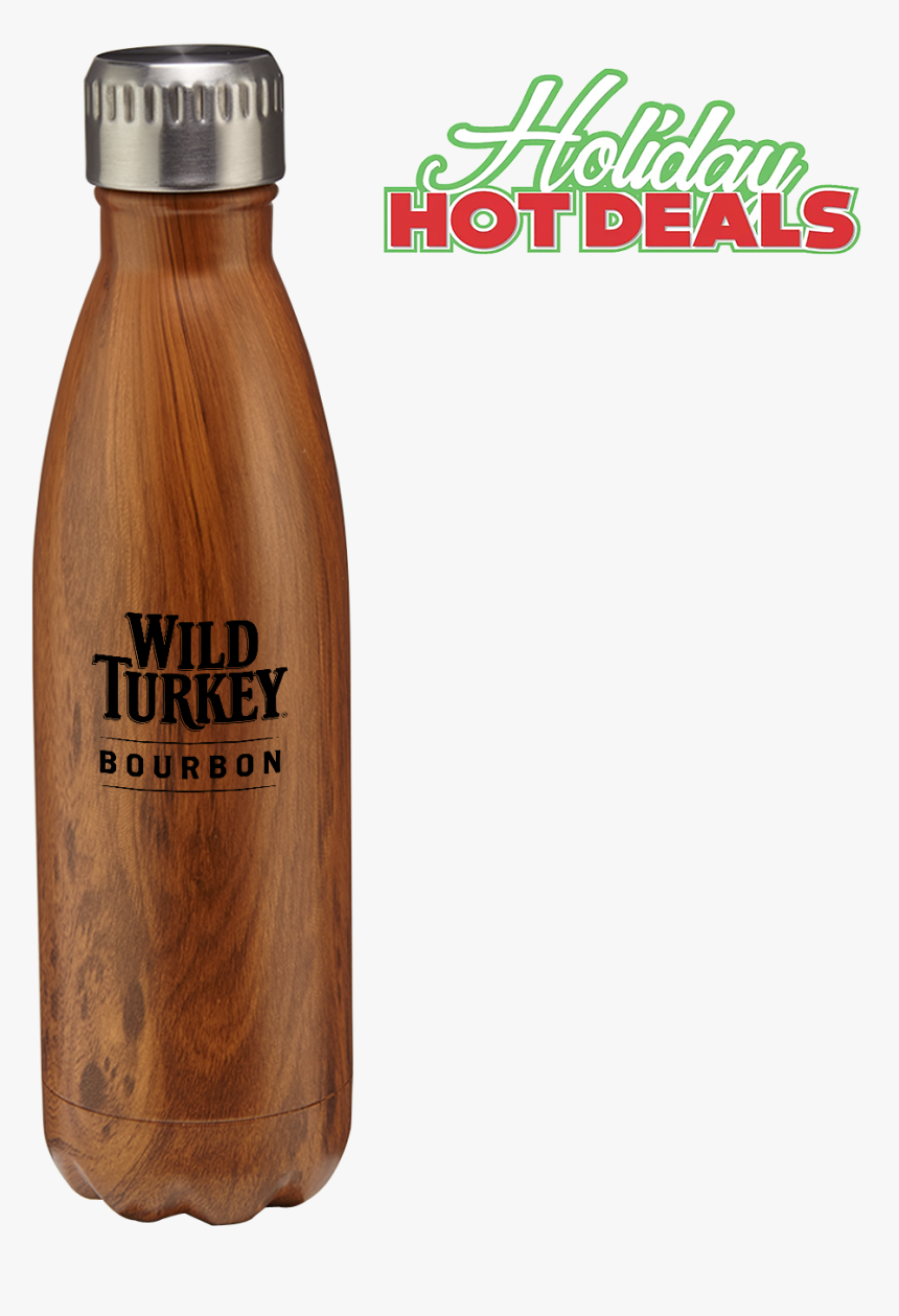 Woodgrain Cascade Bottle - Water Bottle, HD Png Download, Free Download