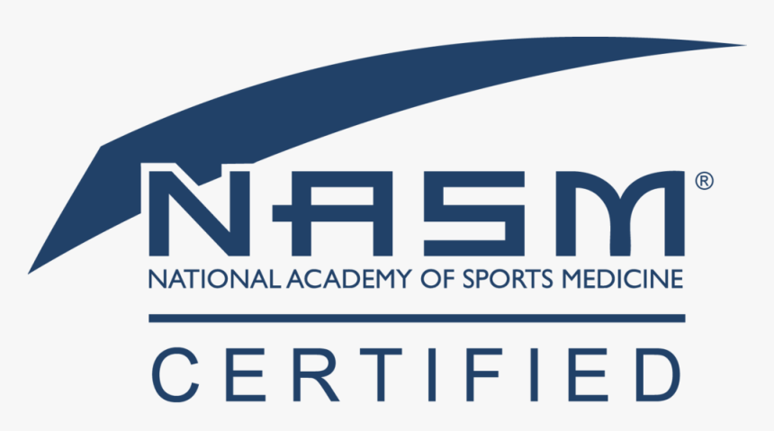 Nasm Certified Logo - Nasm Personal Trainer, HD Png Download, Free Download