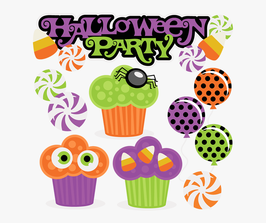 Transparent Halloween Food Clipart - Halloween Cuttables Miss Kate, HD Png Download, Free Download