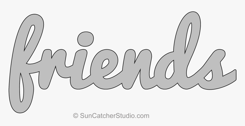 Transparent Word Art Png - Clipart Friends Word Art, Png Download, Free Download