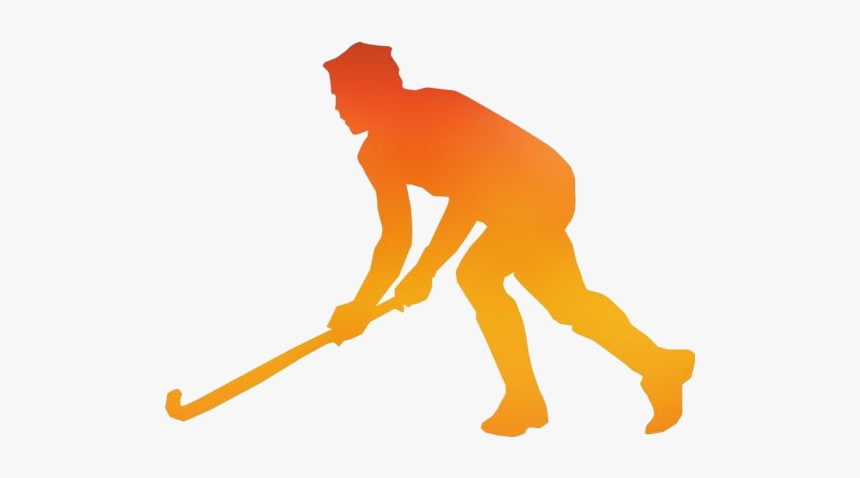 Transparent Background Field Hockey Player Png - Field Hockey Player Silhouette, Png Download, Free Download