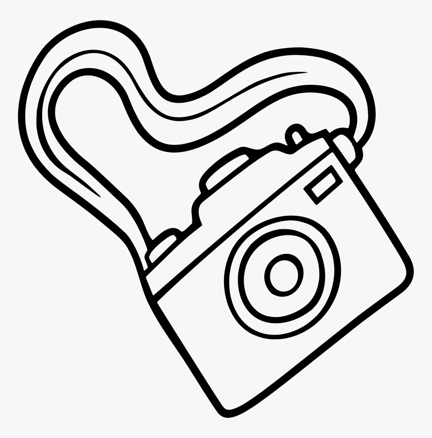 Simple Camera - Simple Camera Png Drawing, Transparent Png, Free Download