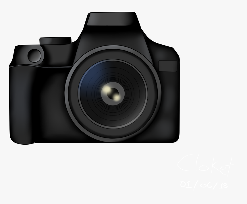 Transparent Camera Drawing Png - Reflex Camera, Png Download, Free Download