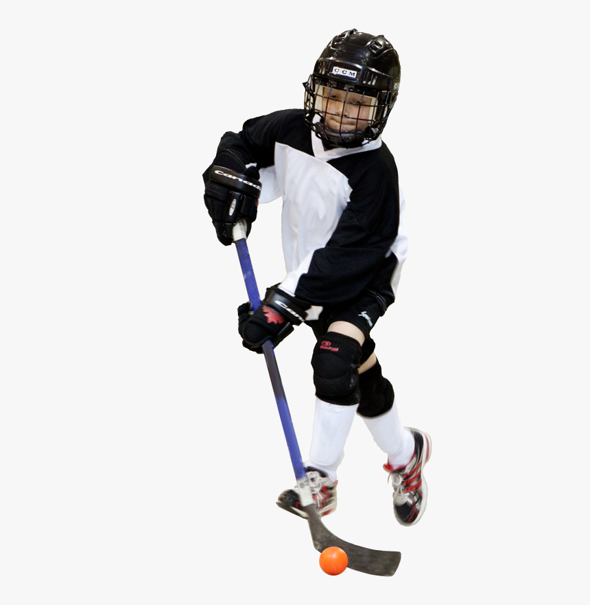 Ball Hockey Player Logo, HD Png Download, Free Download