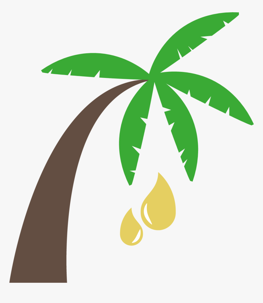 Arecaceae Clip Art Vegetable Collection Transprent - Palm Oil Tree Clip Art, HD Png Download, Free Download