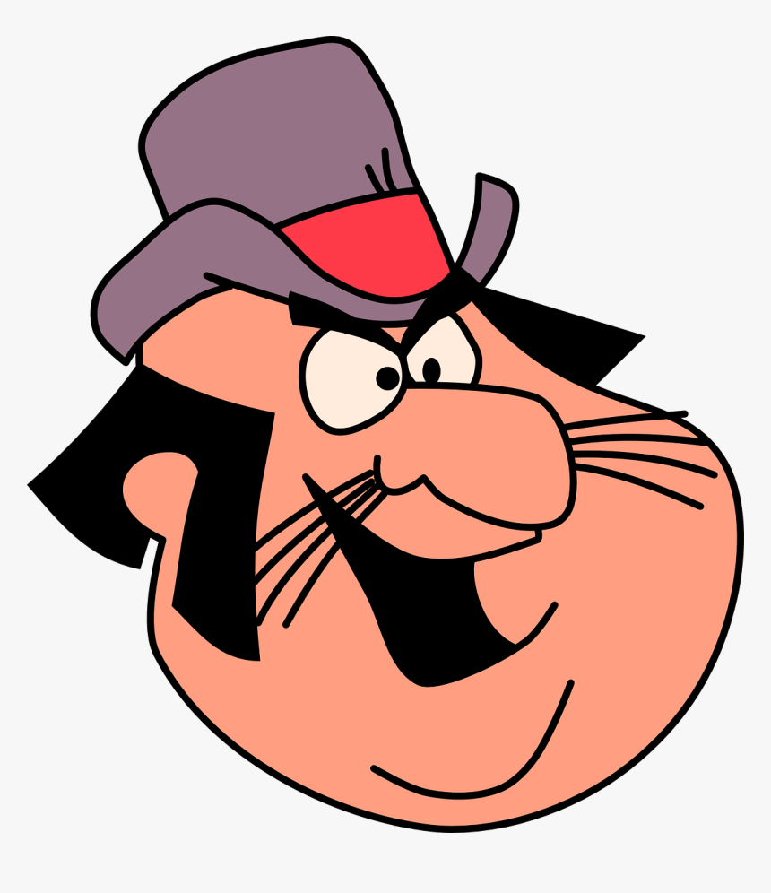 Download Cartoon Computer Icons Whiskers Computer Software - Cartoon Characters With Sideburns, HD Png Download, Free Download