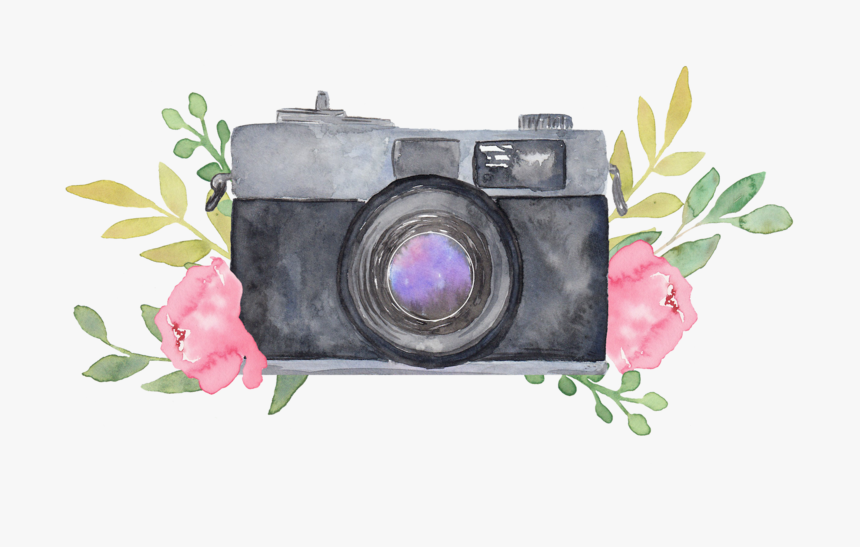 Collection Of Free Camera Drawing Watercolor - Watercolor Camera Icon Png, Transparent Png, Free Download