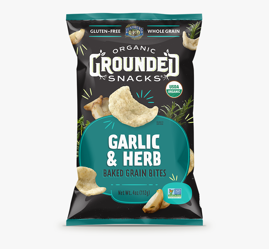 Grounded Snacks Baked Grain Snacks, HD Png Download, Free Download