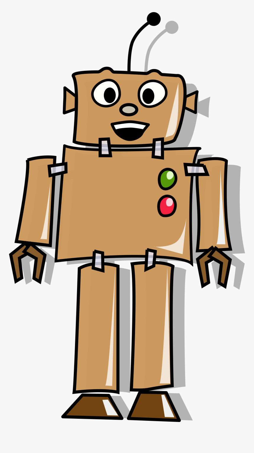 Robot Cartoon Computer Icons Comics Drawing - Cartoon Robot, HD Png Download, Free Download
