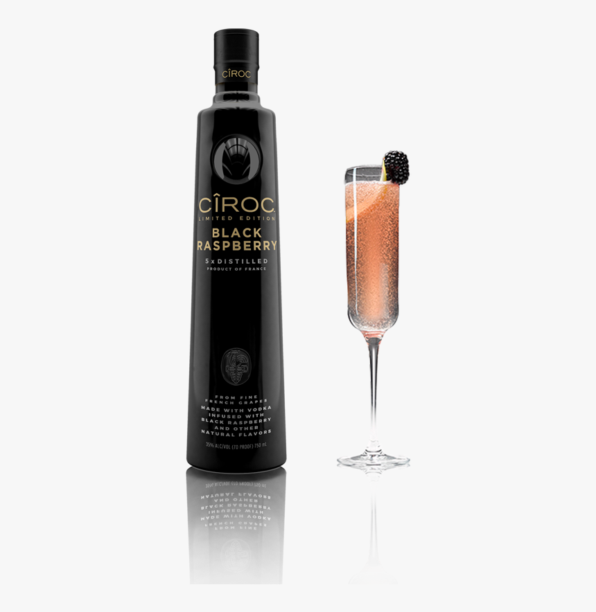 Ciroc Black Raspberry Vodka, HD Png Download, Free Download