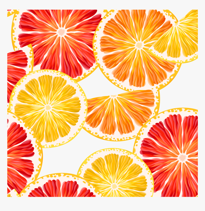 Lemon And Grapefruit Background, HD Png Download, Free Download