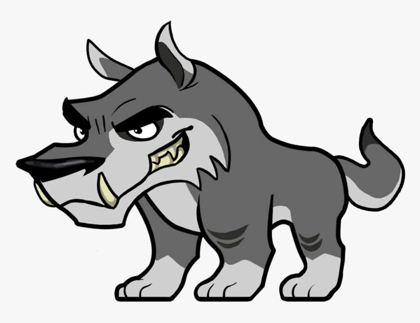 Wolf Cartoon Png - Gray Wolf Cartoon Png, Transparent Png, Free Download