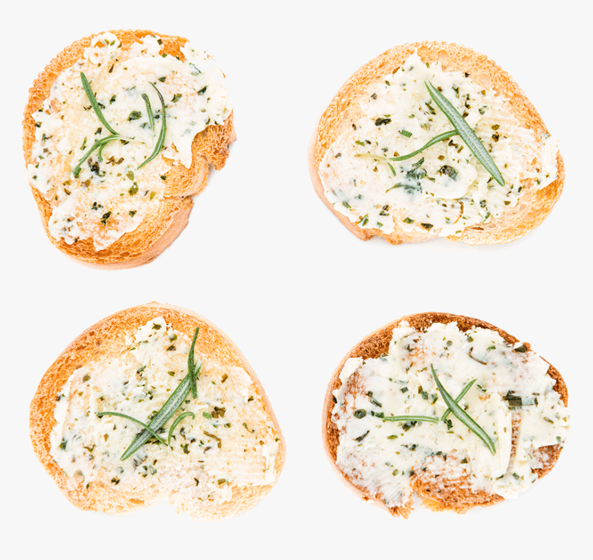 Lemon, Garlic & Herb Culinary Butter - Flatbread, HD Png Download, Free Download