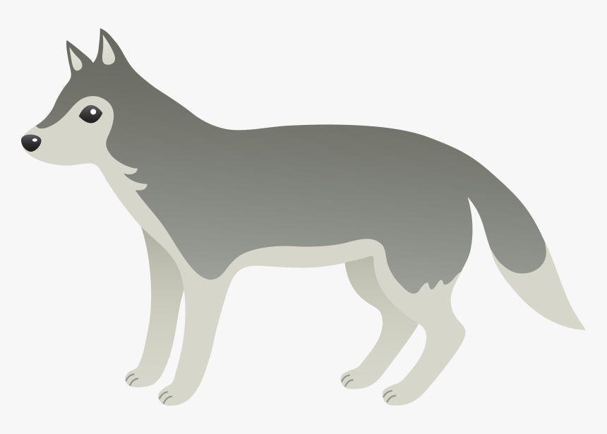 Cartoon Wolf Clipart, HD Png Download, Free Download