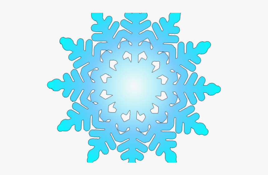 Transparent Background Blue Snowflakes Clipart, HD Png Download, Free Download