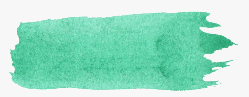 Green Watercolor Brush Png, Transparent Png, Free Download