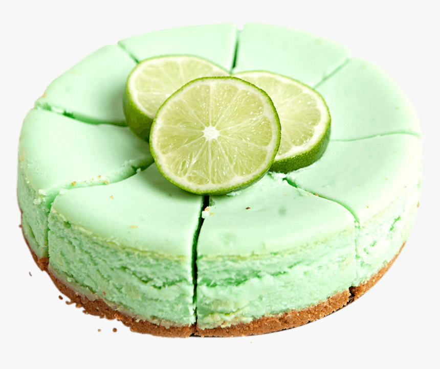 Tropical Lime Cheesecake 6” Cake- 8 Slices Per Cake - Cheesecake, HD Png Download, Free Download
