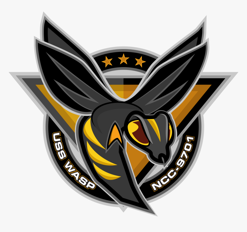 Wasp Vector Bee Mascot Svg Transparent - Wasp Hornet Logo, HD Png Download, Free Download