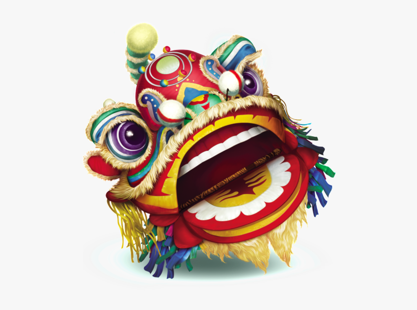 Lion Dance Kid Painting, HD Png Download, Free Download