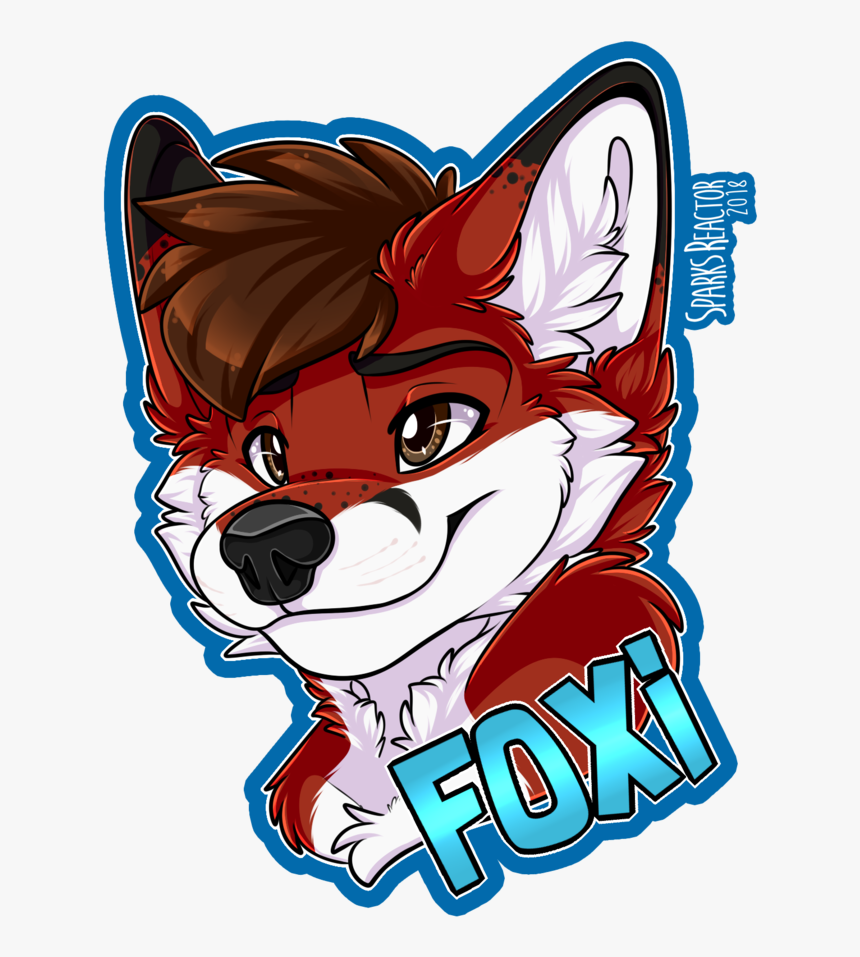 Foxi By Sparksfur Dog Drawings, Animal Drawings, Wolf - Cartoon, HD Png Download, Free Download