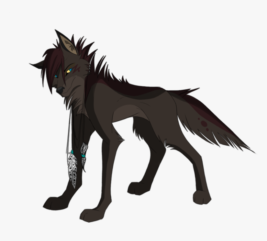 Transparent Wolf By Raven Loon-d3ko3y5 - Cartoon Wolf No Background, HD Png Download, Free Download
