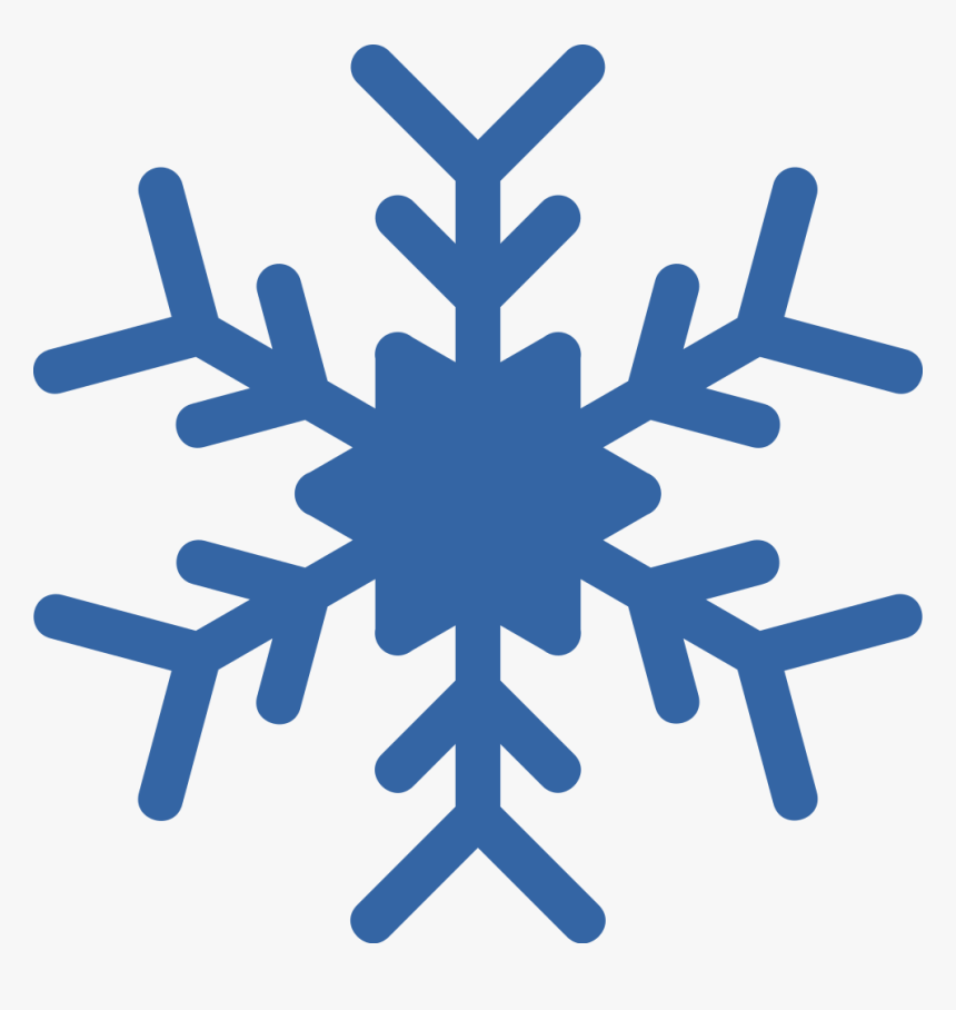 Transparent Snowflake Clip Art - Snowflake Icon Air Conditioner, HD Png Download, Free Download