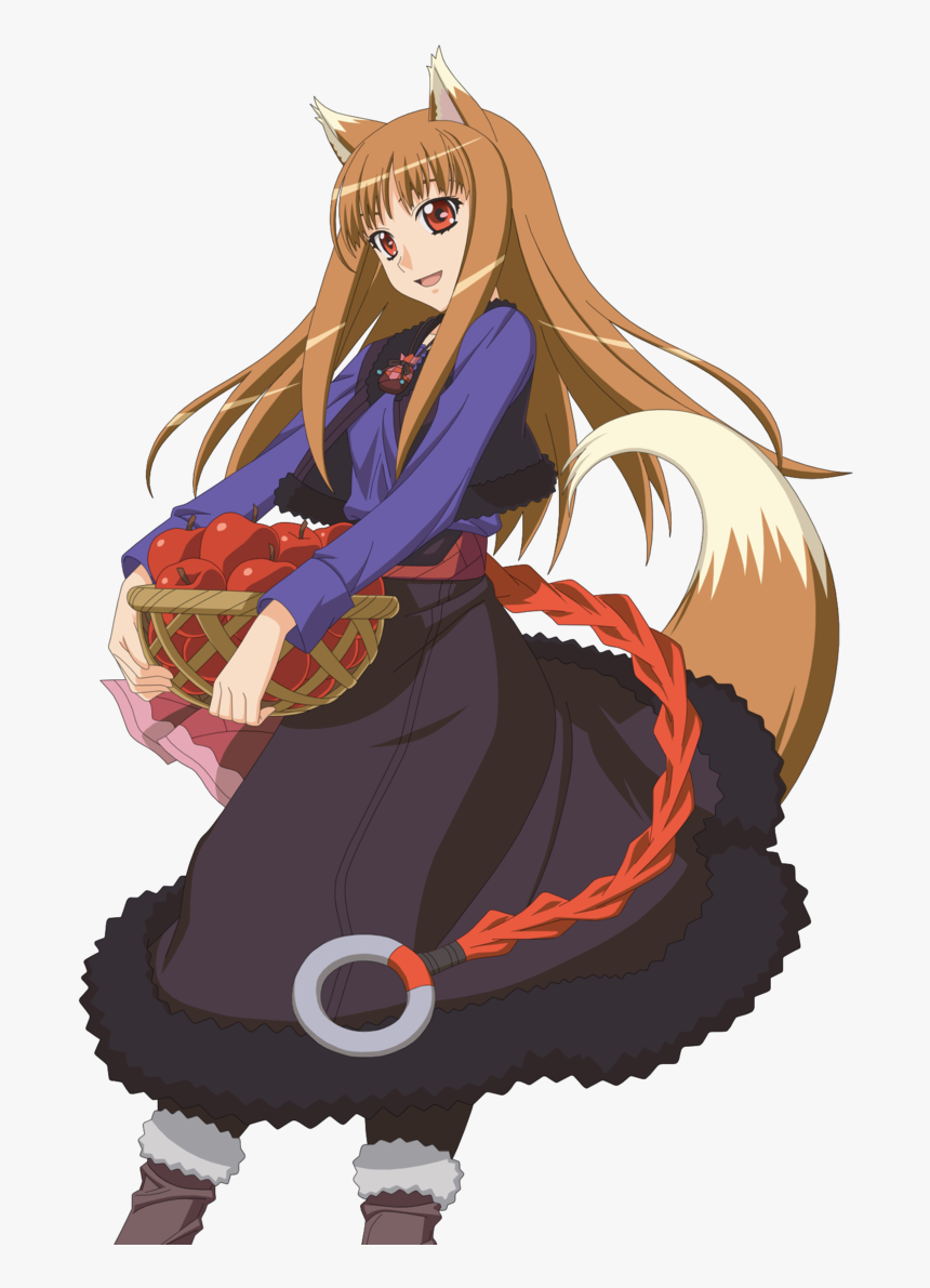 Spice And Wolf Transparent - Anime Holo Spice And Wolf, HD Png Download, Free Download