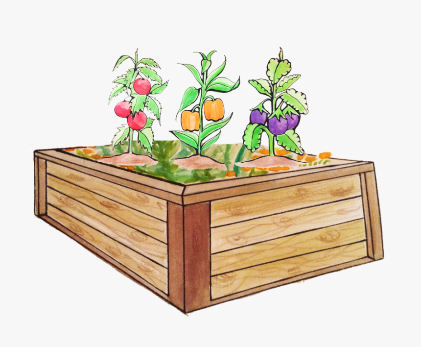 Cover Clip Raised Bed - Illustration, HD Png Download, Free Download