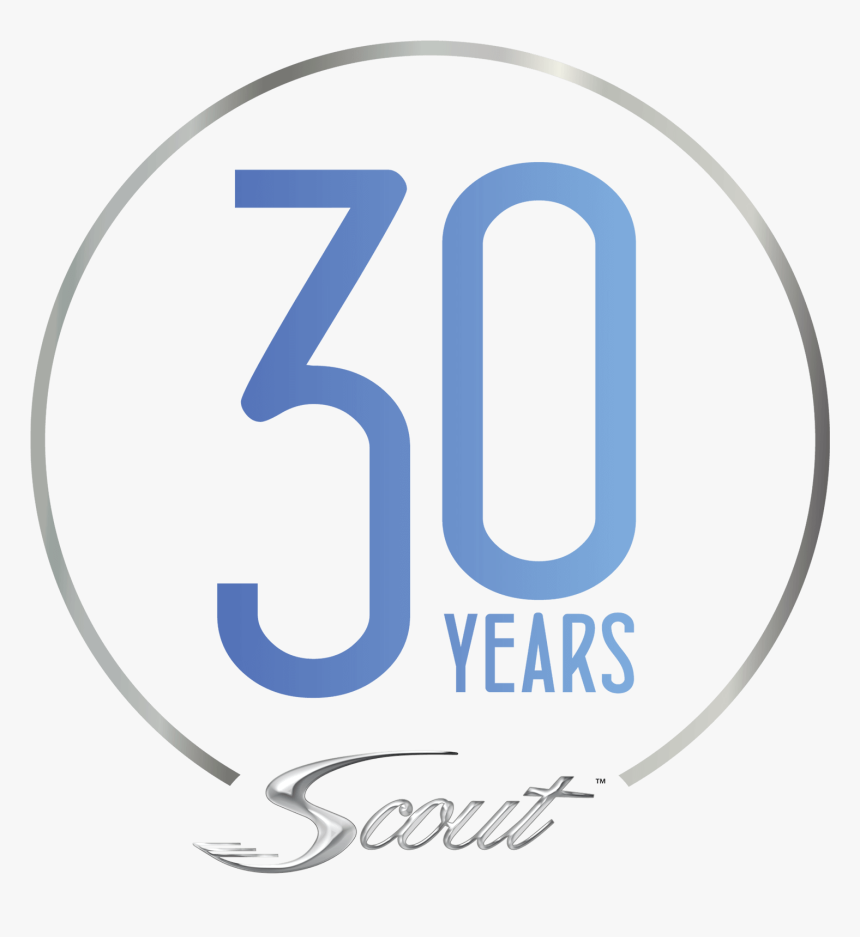 Scout 30 Years - Electric Blue, HD Png Download, Free Download