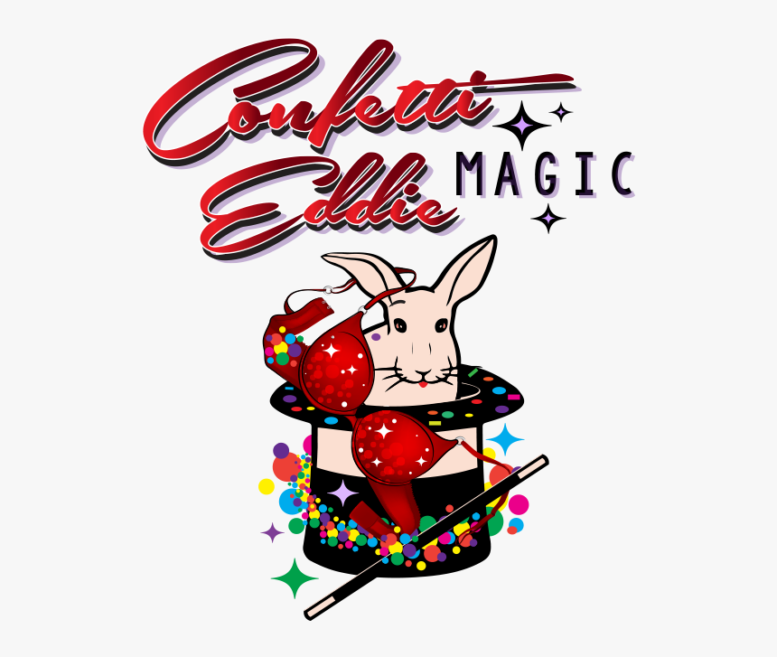 Confetti Eddie"s Naughty Magic Show - Cartoon, HD Png Download, Free Download