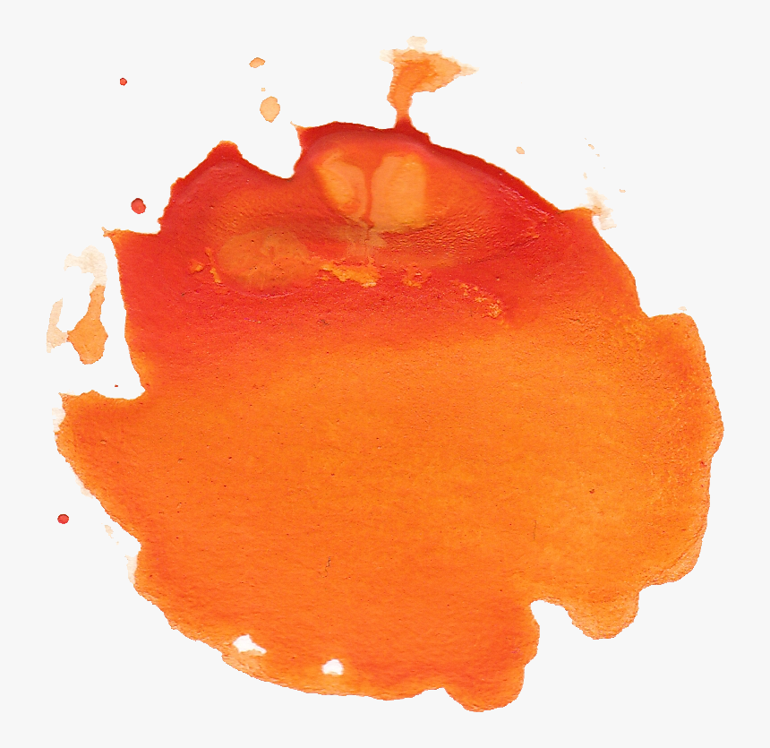 Acuarela Naranja Png, Transparent Png, Free Download