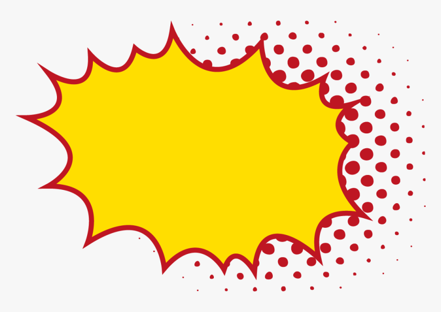 Explosion Clipart Illustration - Explosion Pop Art Png, Transparent Png, Free Download
