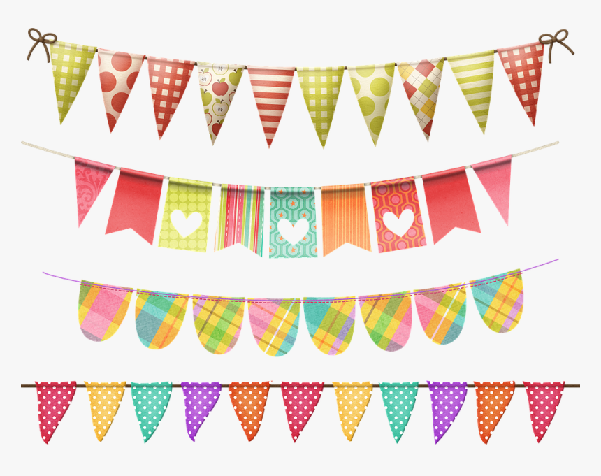 Bunting, Banners, Decoration, Party, Celebration - Banner, HD Png Download, Free Download