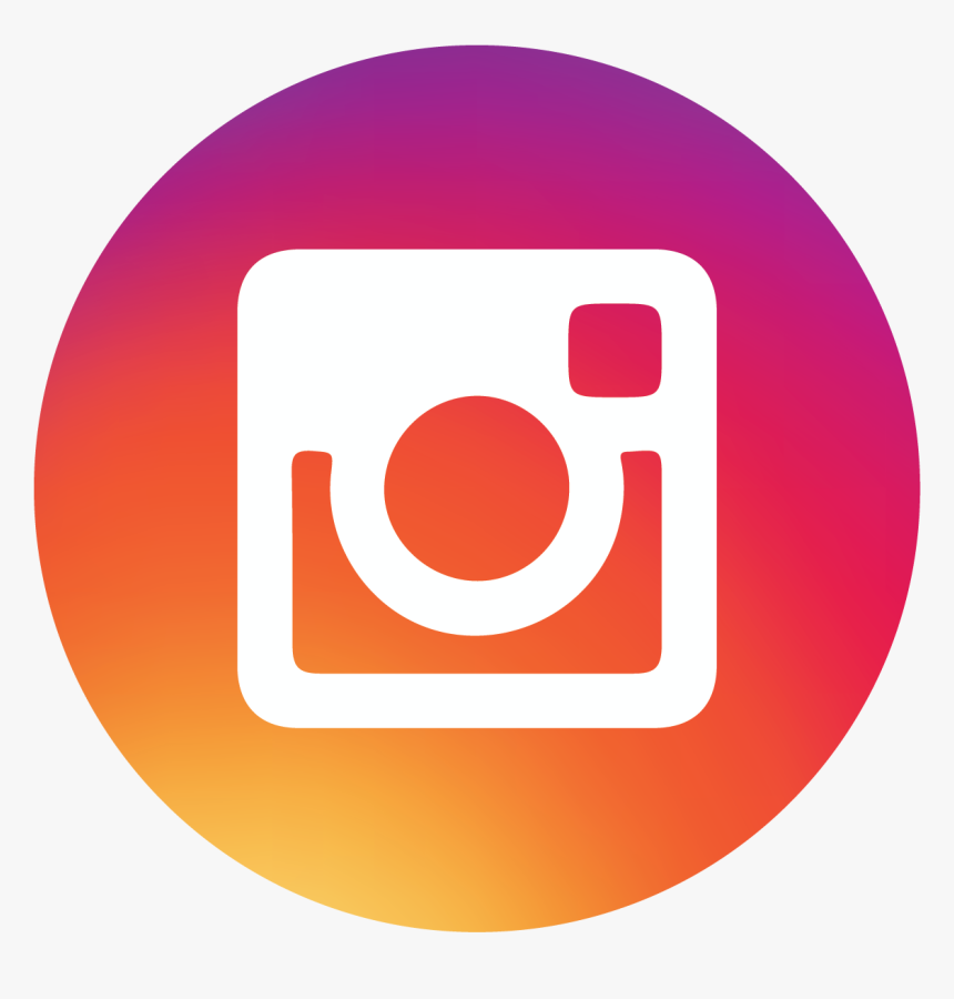 Pink Orange Circle Instragram Icon - Logo De Instagram Png Hd, Transparent Png, Free Download