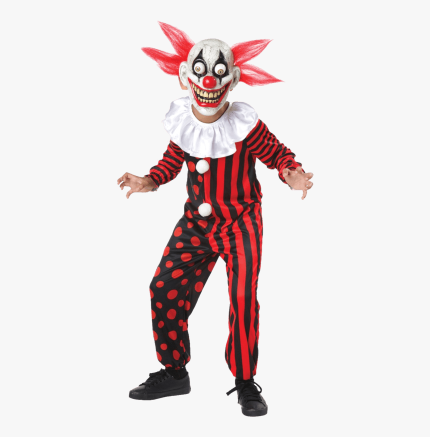 Creepy Clown Png - Googly Eyes Clown Costume, Transparent Png, Free Download