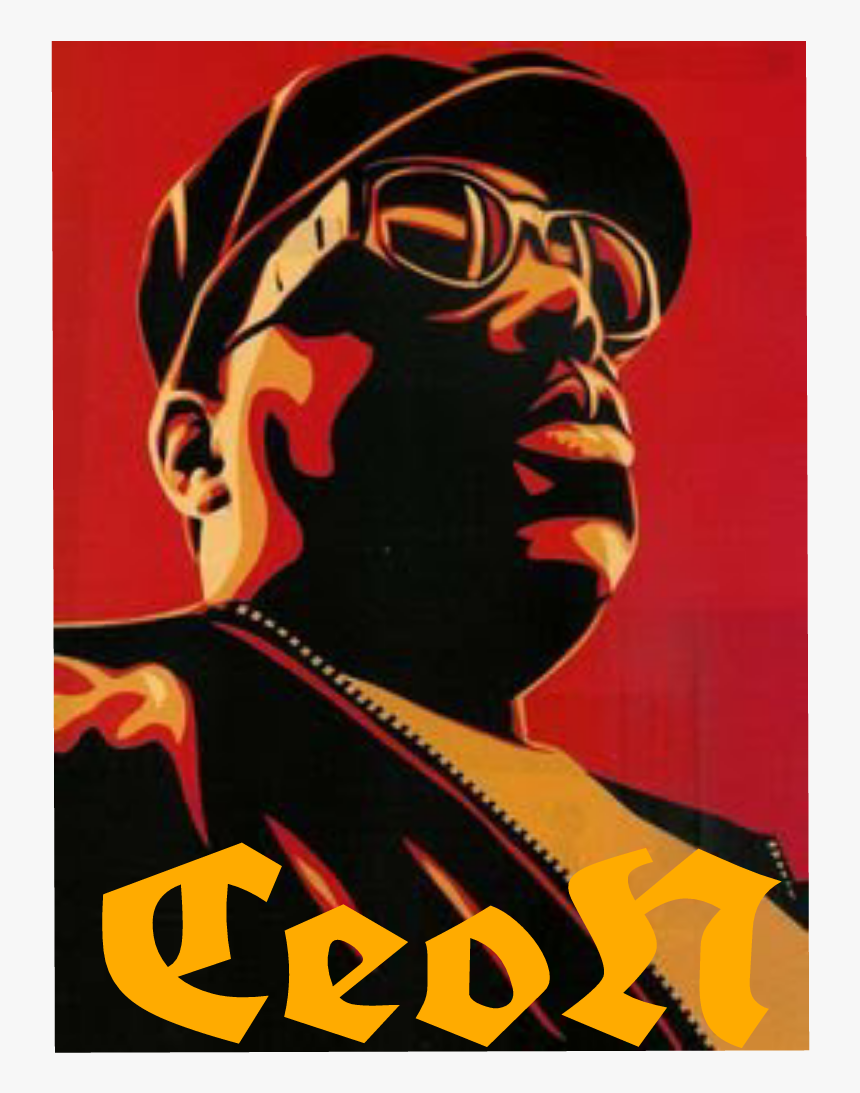 #biggie Smalls - Shepard Fairey Biggie, HD Png Download, Free Download