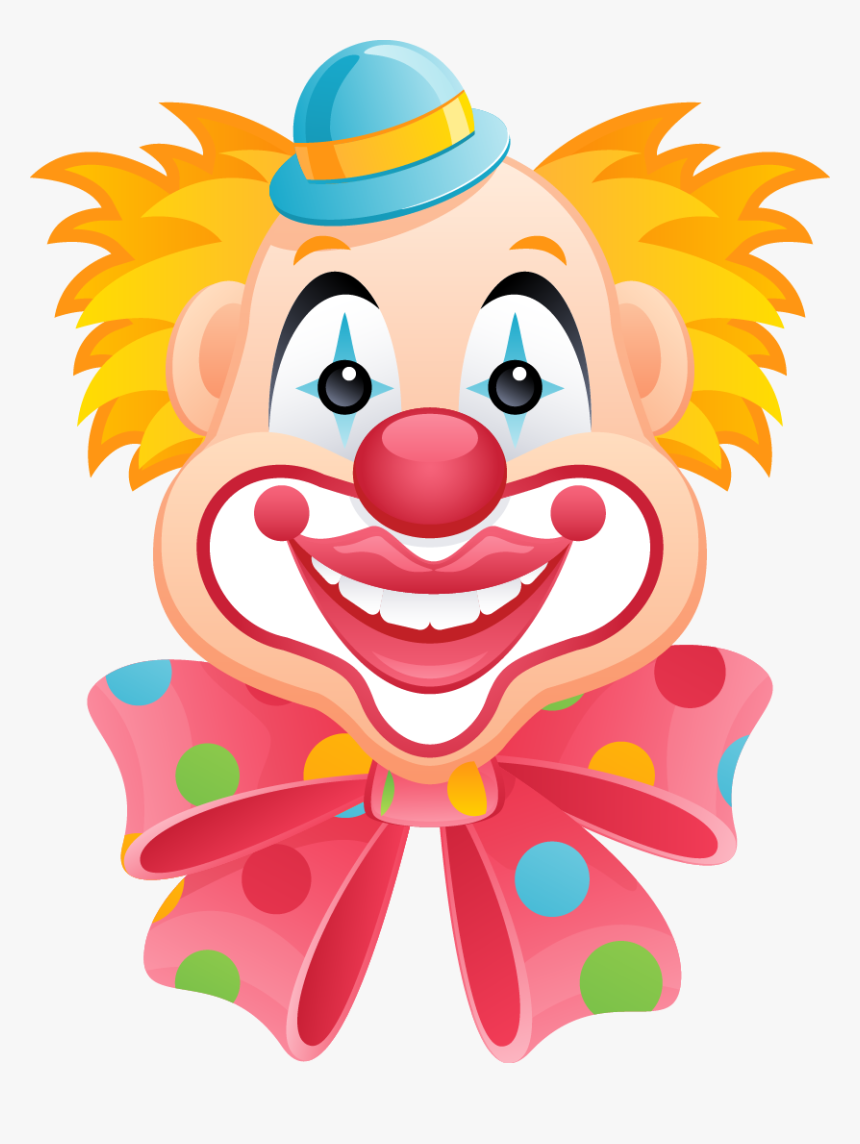 Clown Clip Art Pinterest - Clown Face Clipart, HD Png Download, Free Download