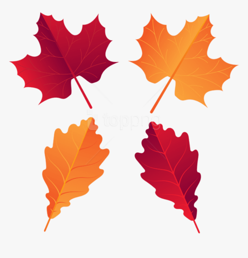 Free Png Download Fall Deco Leaves Clipart Png Photo - Clip Art, Transparent Png, Free Download