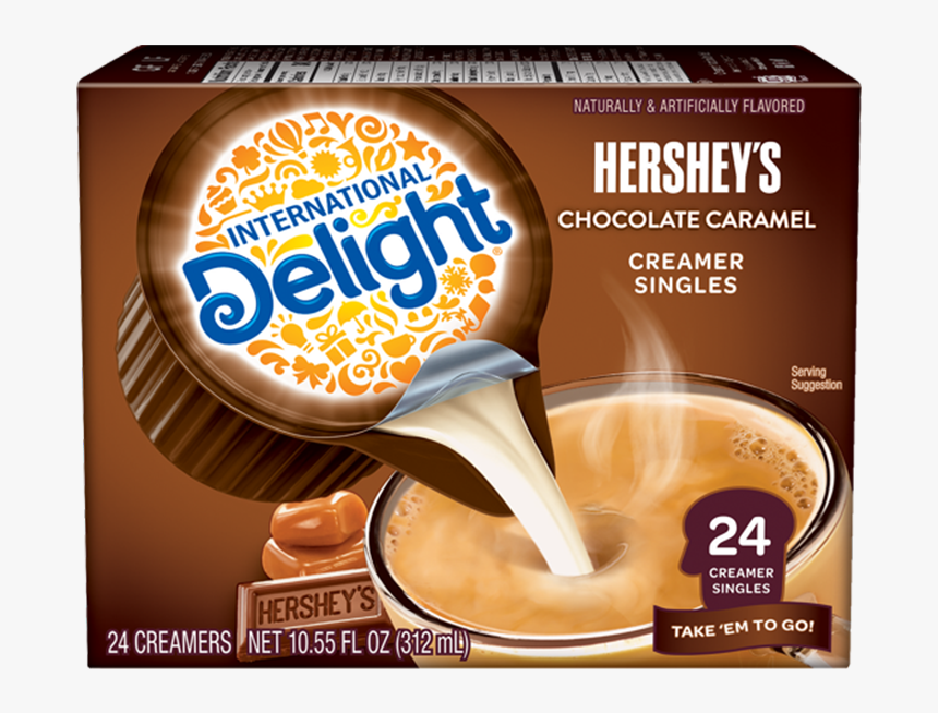 Hershey"s Chocolate Caramel Coffee Creamer Singles - Hershey's, HD Png Download, Free Download