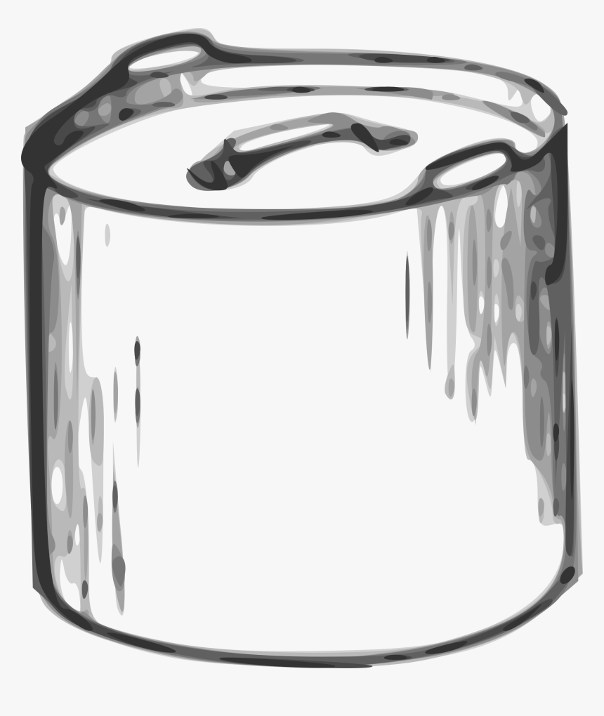 Cooking Pot Clip Arts - Pot Of Chili Black And White, HD Png Download, Free Download