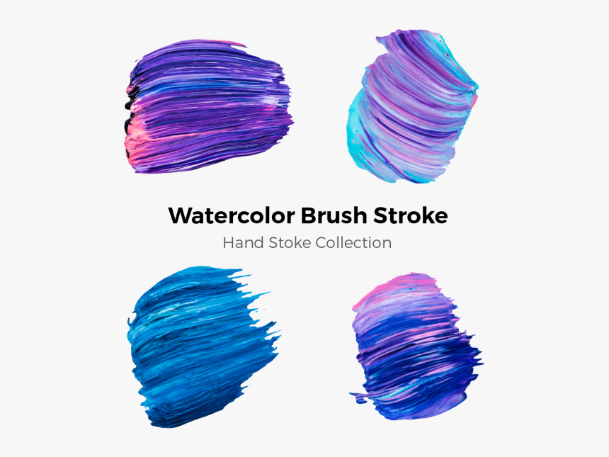 Vector Paintbrush Watercolor - Brush Stroke Paint .png, Transparent Png, Free Download