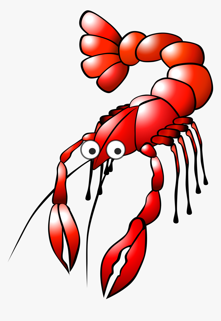 Cartoon Icons Png Free - Crayfish Clipart, Transparent Png, Free Download