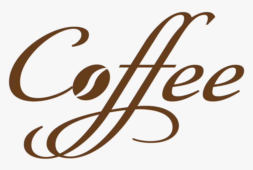 Coffee Decorative Text Png Vector Clipart - Coffee Time Png Text, Transparent Png, Free Download