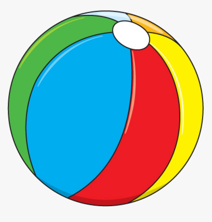 Beach Ball Clipart Transparent Png - Summer Beach Ball Clip Art, Png Download, Free Download